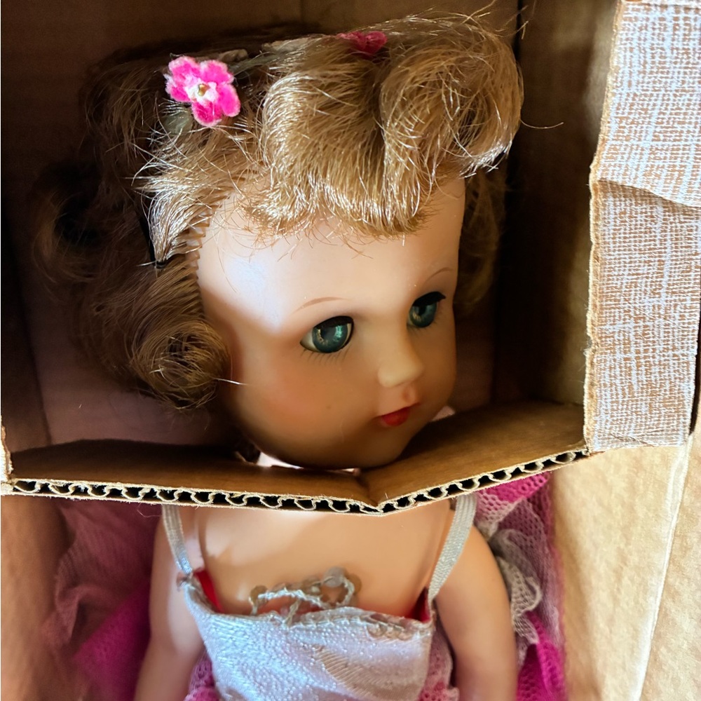 Vintage Aida Ice Dancing Ballerina Doll by Capezio 1950s boxed with accessories